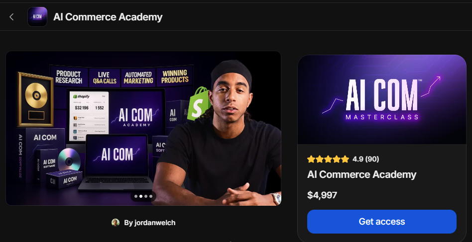 Jordan Welch – AI Commerce Course