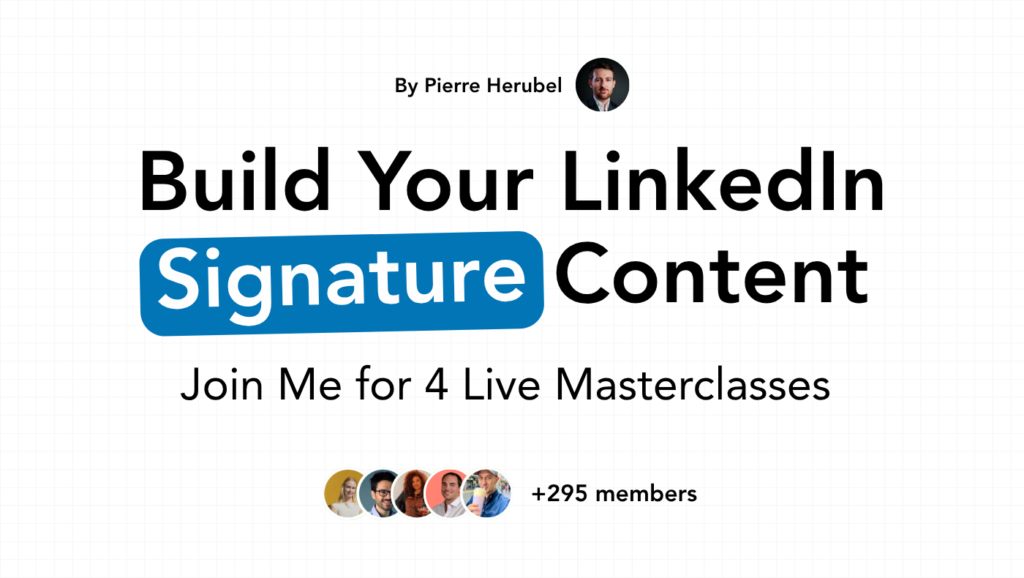Pierre H – LinkedIn Signature Content (JUNE 2026)