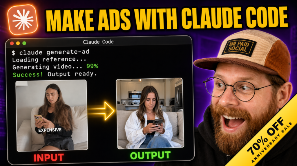 Caleb Kruse - Make Ads with Claude Code – The AI Ad Alchemists (May 2026 Update)