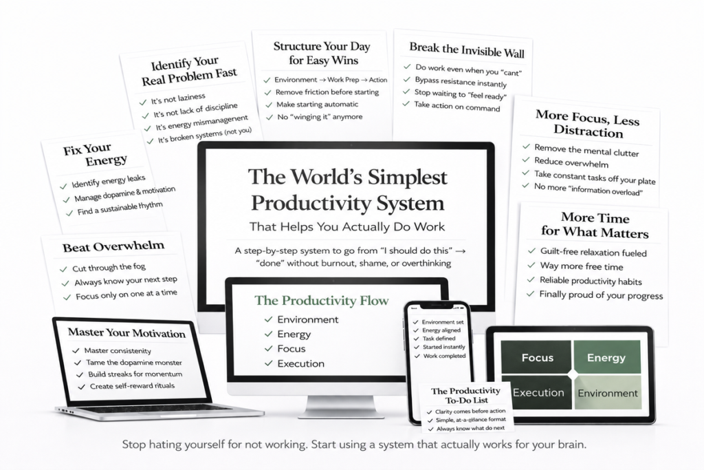World's Simplest Productivity System