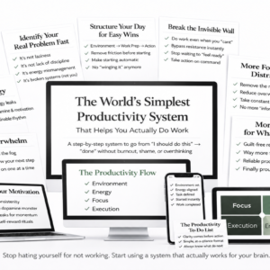 World's Simplest Productivity System